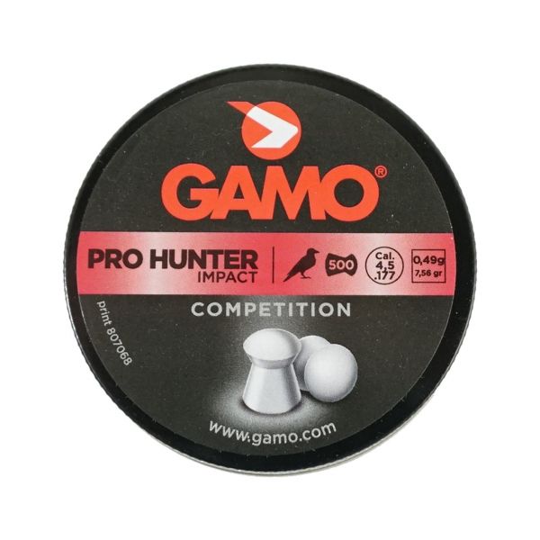 Пули Gamo Pro Hunter 4,5 мм, 0,49 грамм, 500 штук
