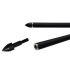 Стрела арбалетная микс карбон Centershot Toxic 16" Half Moon Nock